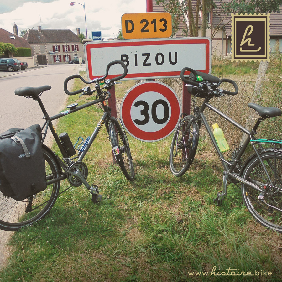 296 Histoire Velo De Voyage Eric Maryline Bizou