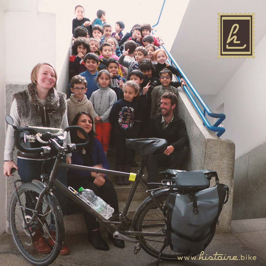 F 280 Histoire Velo De Voyage A MARQUE Frontiere Ecole Casablanca